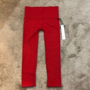 Morgan Stewart Electric red leggings